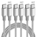 USB C to USB C Cable 10ft 3 Pack 60W Fast Charging Long Charger Cord